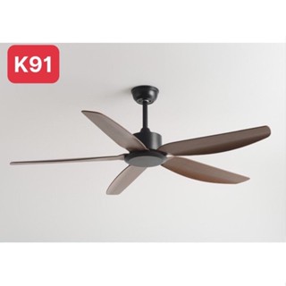 Quạt Trần Không Đèn 5 Cánh ABS   Điều Khiển 6 Tốc Độ Gió, Động Cơ Lõi Đồng Tiết Kiệm Điện [Bảo Hành 6 Năm]