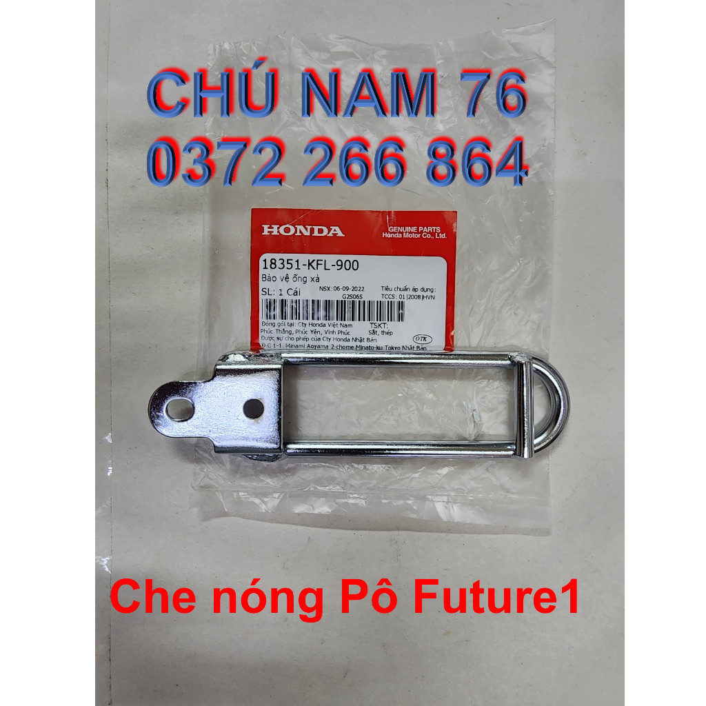 Che Nóng Sau Pô Future1 HonDa Hãng