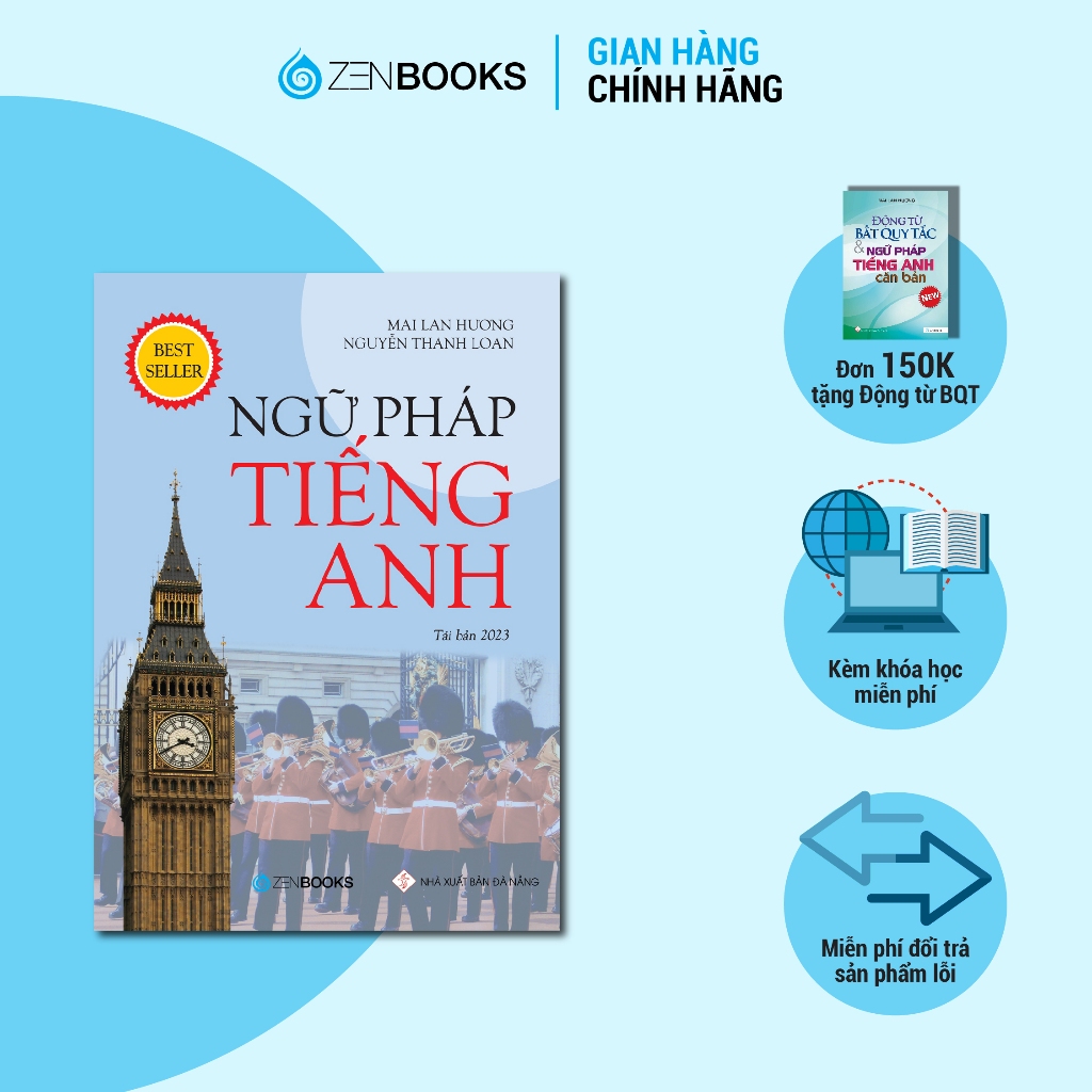 Sách Ngữ Pháp Tiếng Anh Mai Lan Hương | BigBuy360 - bigbuy360.vn