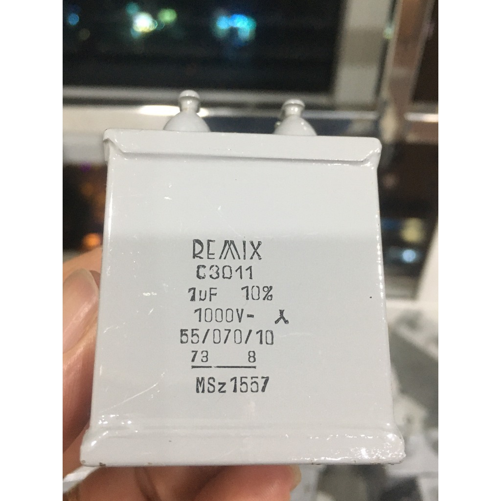 Tụ dầu 1uf 1000v - Hãng sản xuất Remix