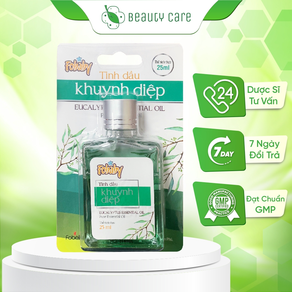 Tinh Dầu Khuynh Diệp Nguyên Chất An Toàn Cho Da Bé FoBaby