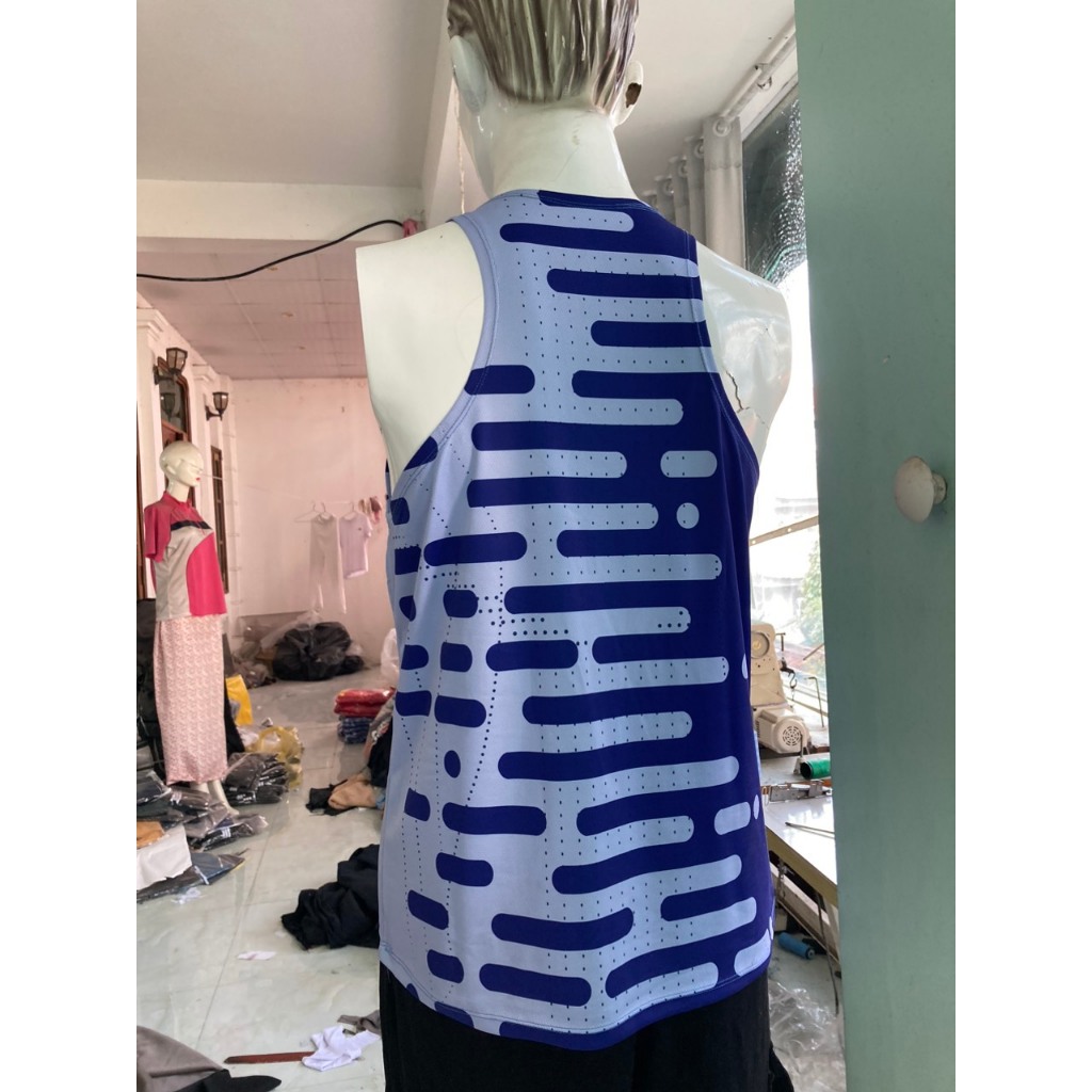 Áo singlet chạy bộ nam áo ba lỗ thể thao nam , thoáng mát thấm hút thoát mồ hôi nhanh