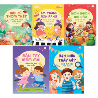Sách - Combo. Thế giới giác quan kỳ thú