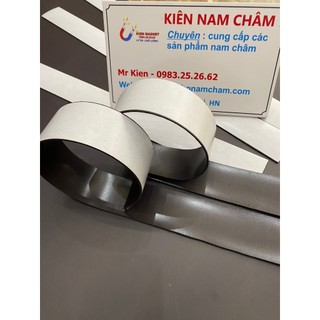 Cuộn băng dính nam châm khổ rộng 5cm độ dày 2mm siêu dính