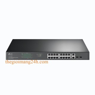 Thiết bị chia mạng poe 18 cổng gigabit rackmount với 16 poe + tl-sg1218mp tl-sl1218mp. hàng chính hãng tp-link