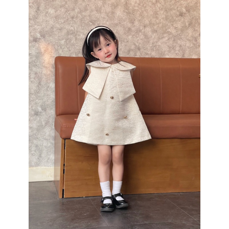Đầm bé gái, váy tiểu thư sang xịn cho bé gái C28