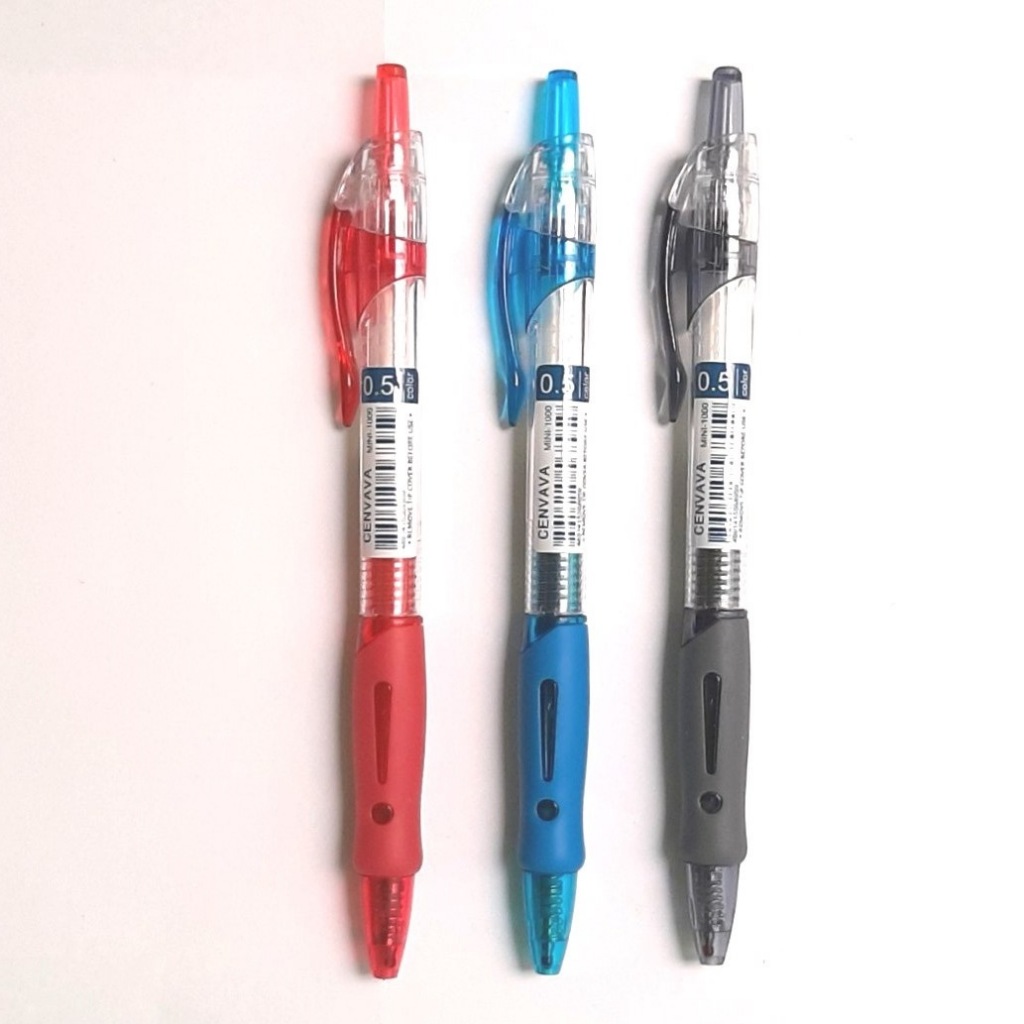 Bút gel dạng bấm Mini-1000 Cenvava Siêu êm