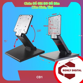 chân đế màn hình vesa 75 100, Chân đế màn hình di động, màn hình máy tính để bàn 8 - 17 inch và 10 - 27 inch CĐ0 CĐ1