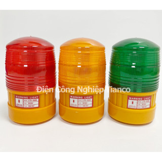 Đèn cảnh báo công trình thi công, đèn led cảnh báo tín hiệu sử dụng pin, đế có nam châm