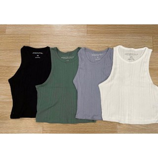 Áo croptop ba lỗ aero xuất dư xịn