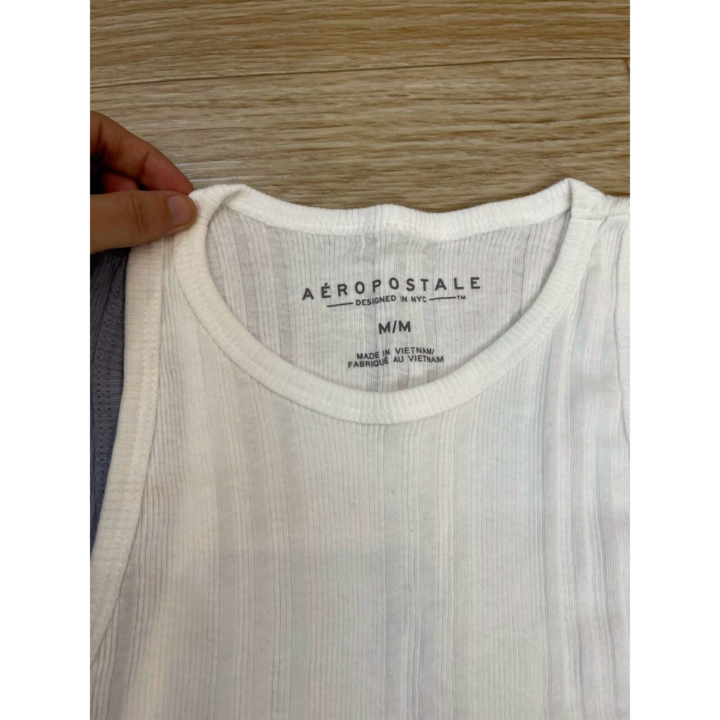 Áo croptop ba lỗ aero xuất dư xịn