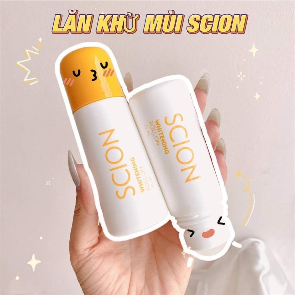 Lăn Khử Mùi Hỗ Trợ Sáng Da Dưới Cánh Tay SCION NU SKIN 75ml