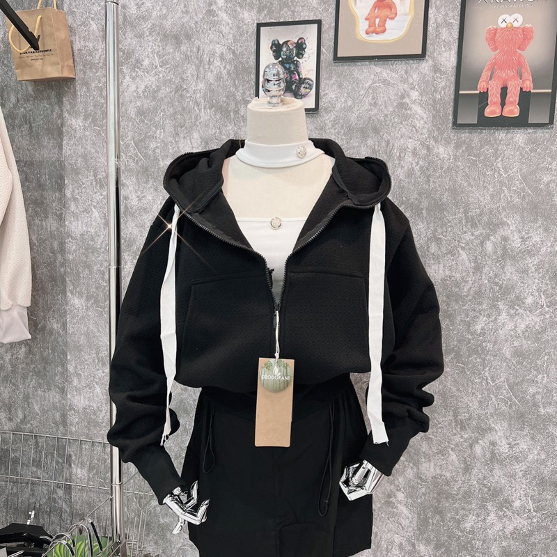 Áo Khoác Xốp Da freesize