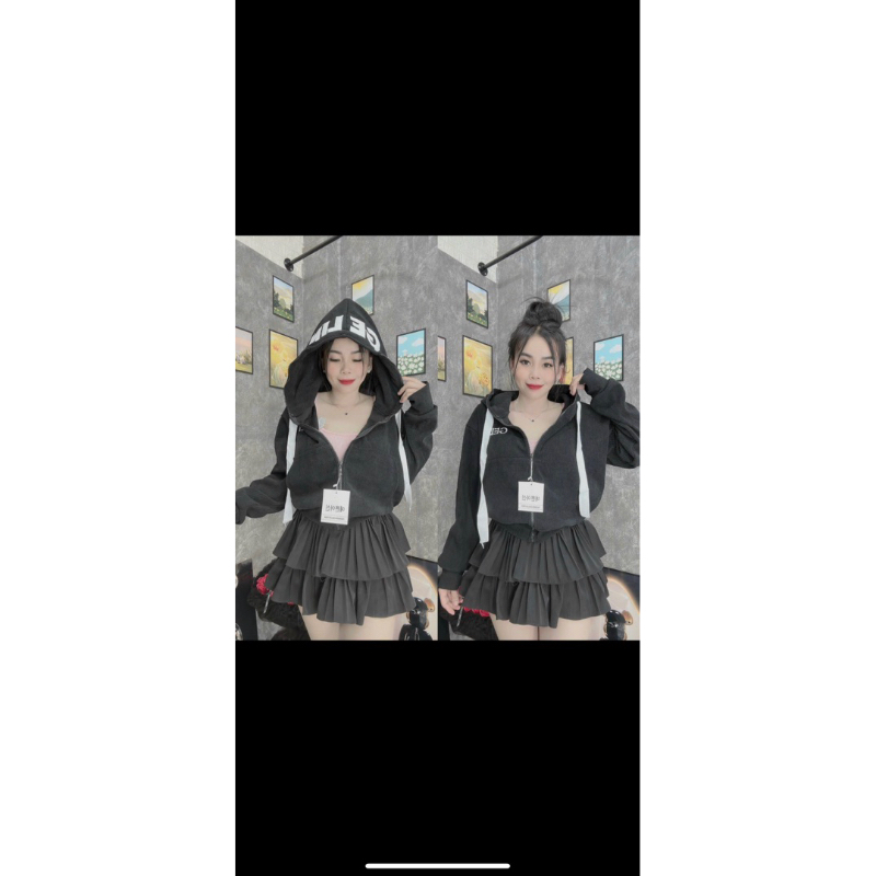 Áo Khoác Len Gân Tăm Gelin freesize