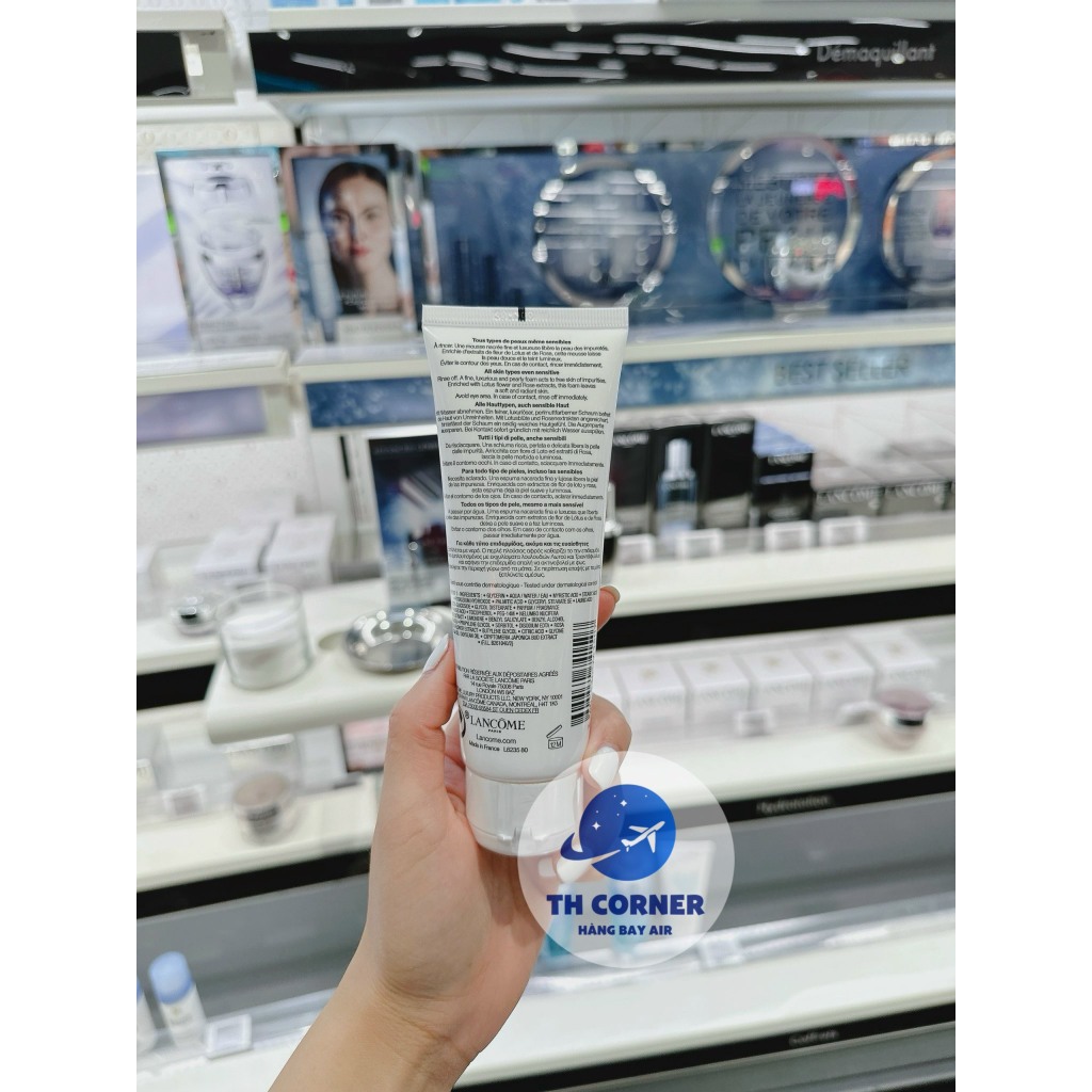 Sữa rửa mặt Lancome Creme Radiance Pháp 125ml