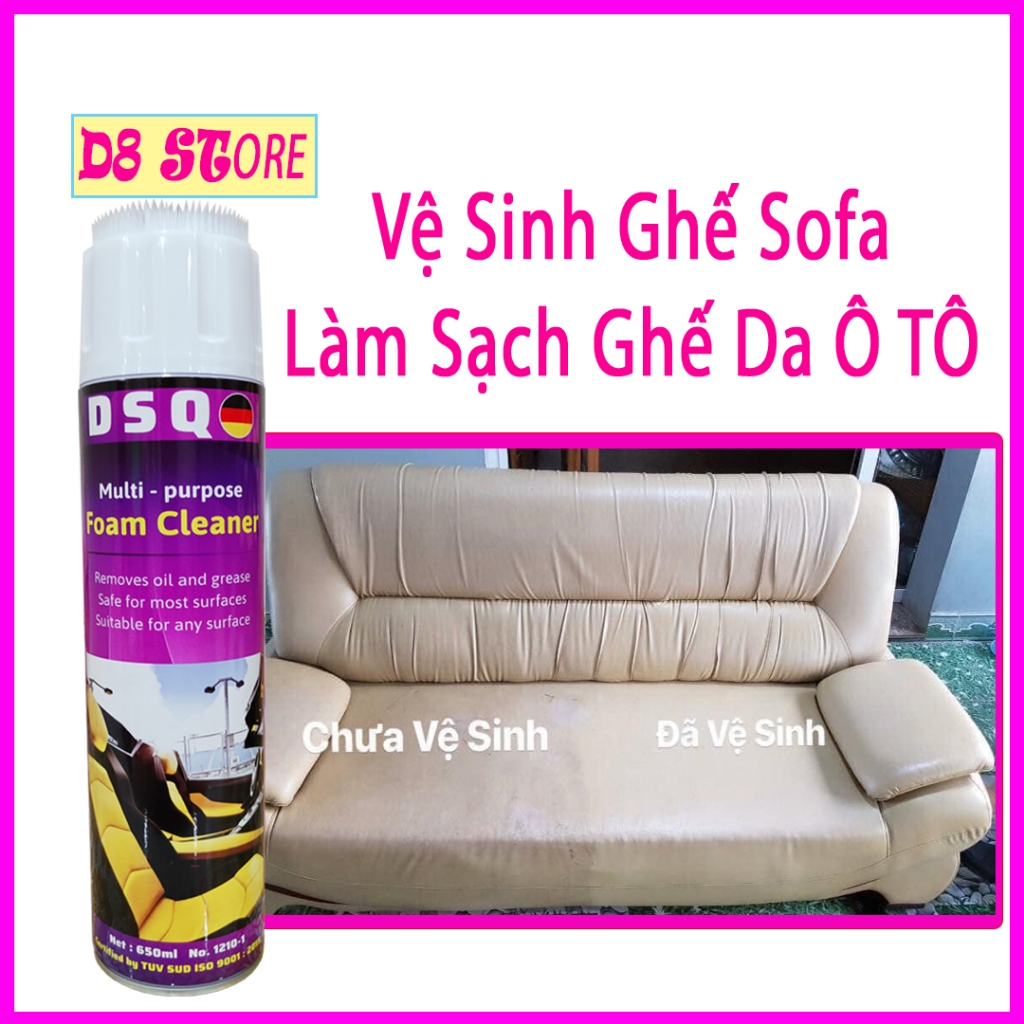 [ Siêu Sạch ] Vệ Sinh Sofa Da - Vệ Sinh Nội Thất Ôtô, Trần Nỉ - Làm Sạch Ghế Da - Giặt Ghế Sofa Vải,Nhung - Tẩy Ghế Sofa