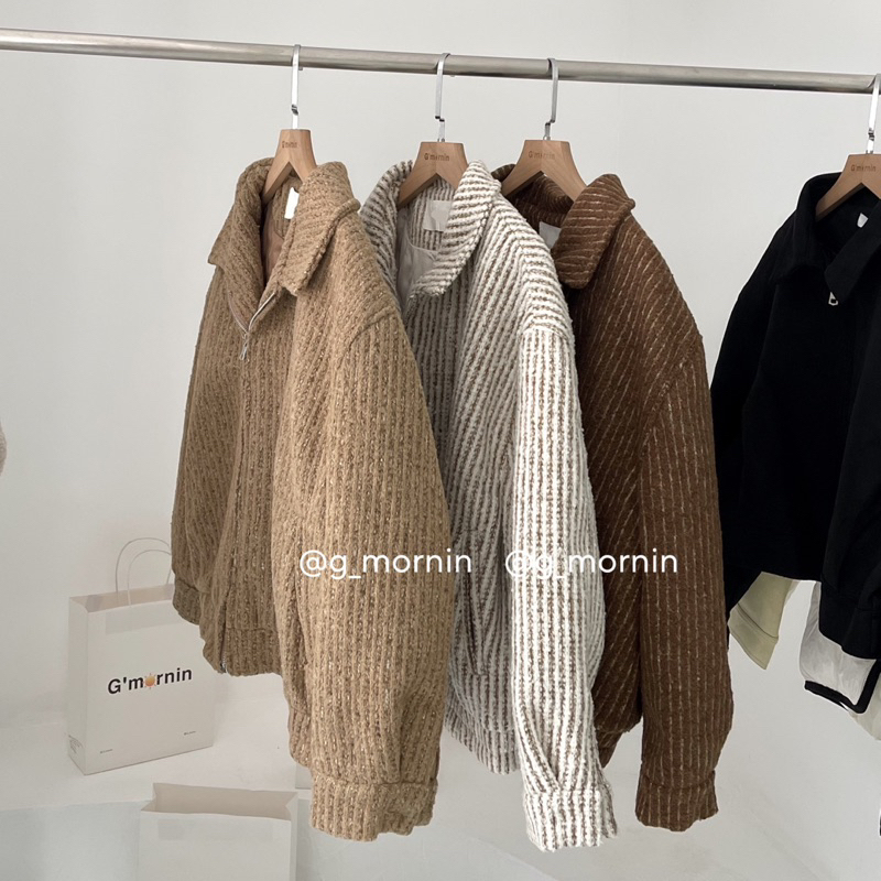 Áo Jacket dạ kẻ