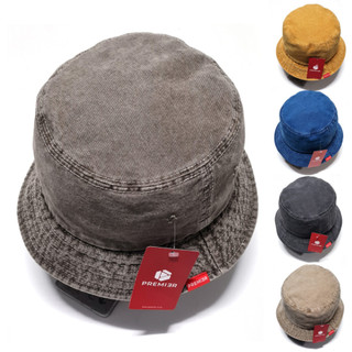 Mũ Bucket Mũ Tai Bèo Mũ xô Trơn Hàn Quốc PREMI3R Mũ Che mặt Nón vành Bucket Màu trơn nón bucket trơn form chuẩn