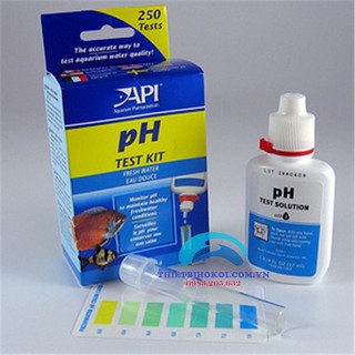 BỘ KIỂM TRA PH API HIGH RANGE PH TEST KIT DÀNH CHO HỒ CÁ CẢNH