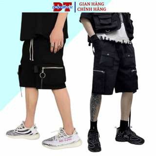 Quần Short Kaki Nam Túi Hộp Cap Cấp ⚡️ ẢNH CHỤP THẬT ⚡️ Phối khóa kéo Vải Dày Chỉ May Lớn Không Xù S0