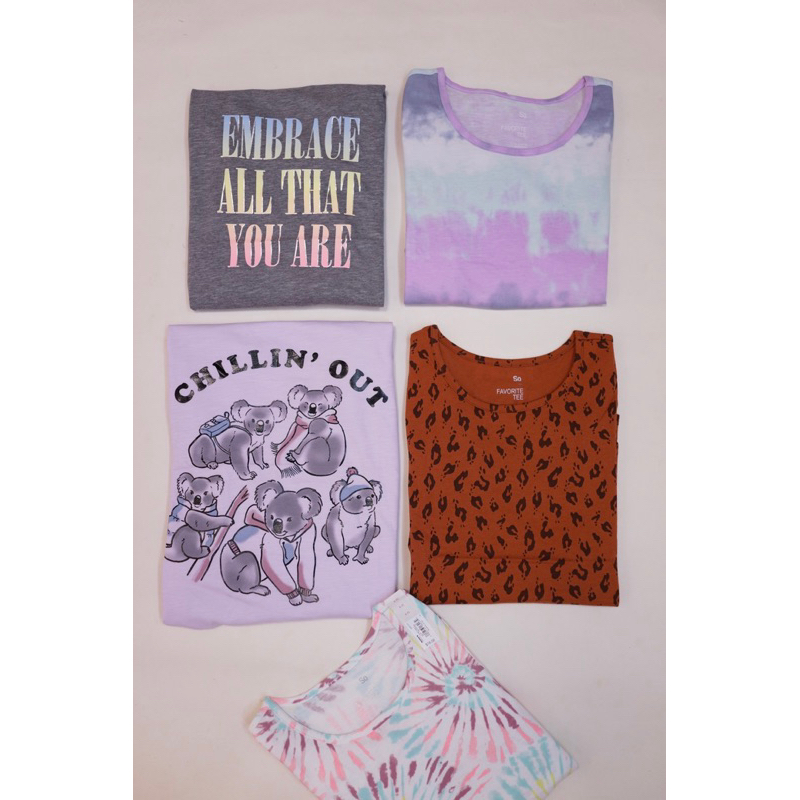 Áo thun cotton dài tay bé gái - SO FAVORITE TEE