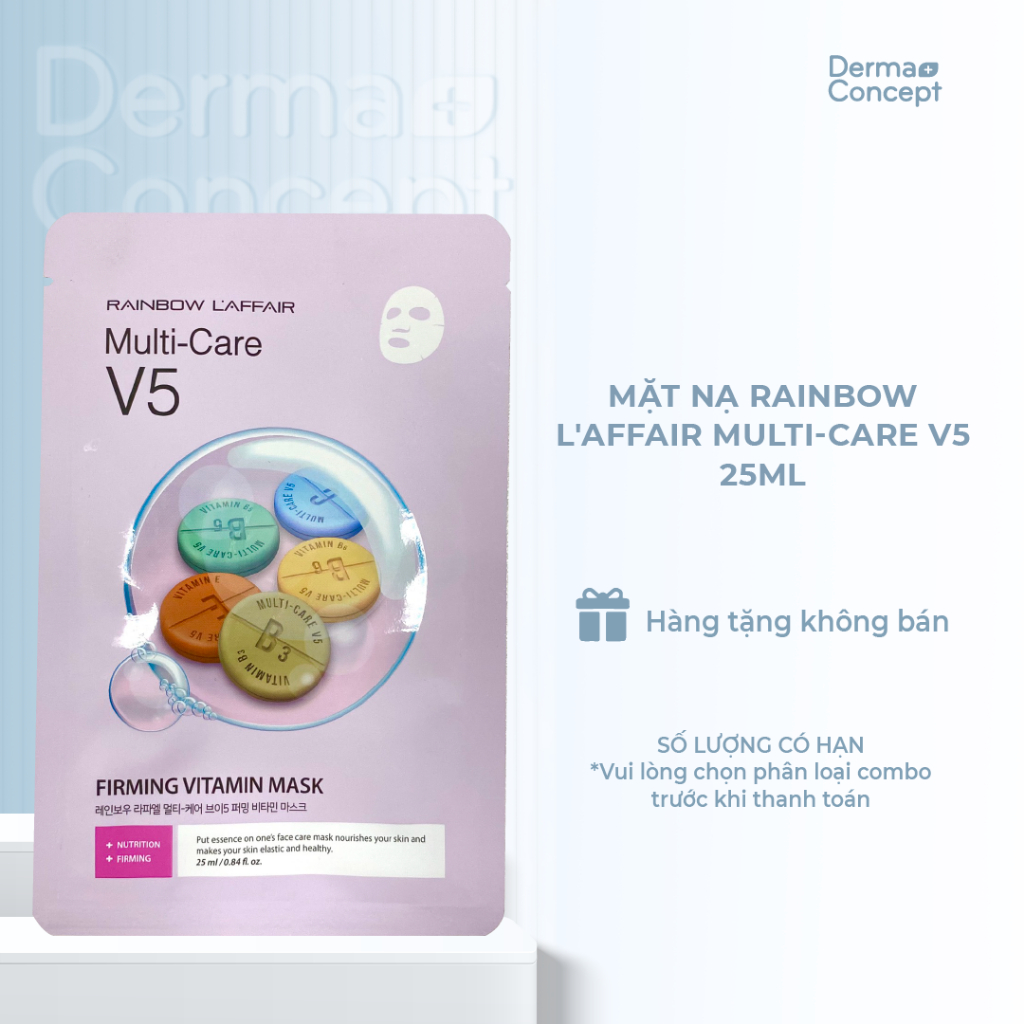Mặt nạ Rainbow L'affair Multi-Care V5 25ml [Quà Tặng Kèm Đơn Hàng]