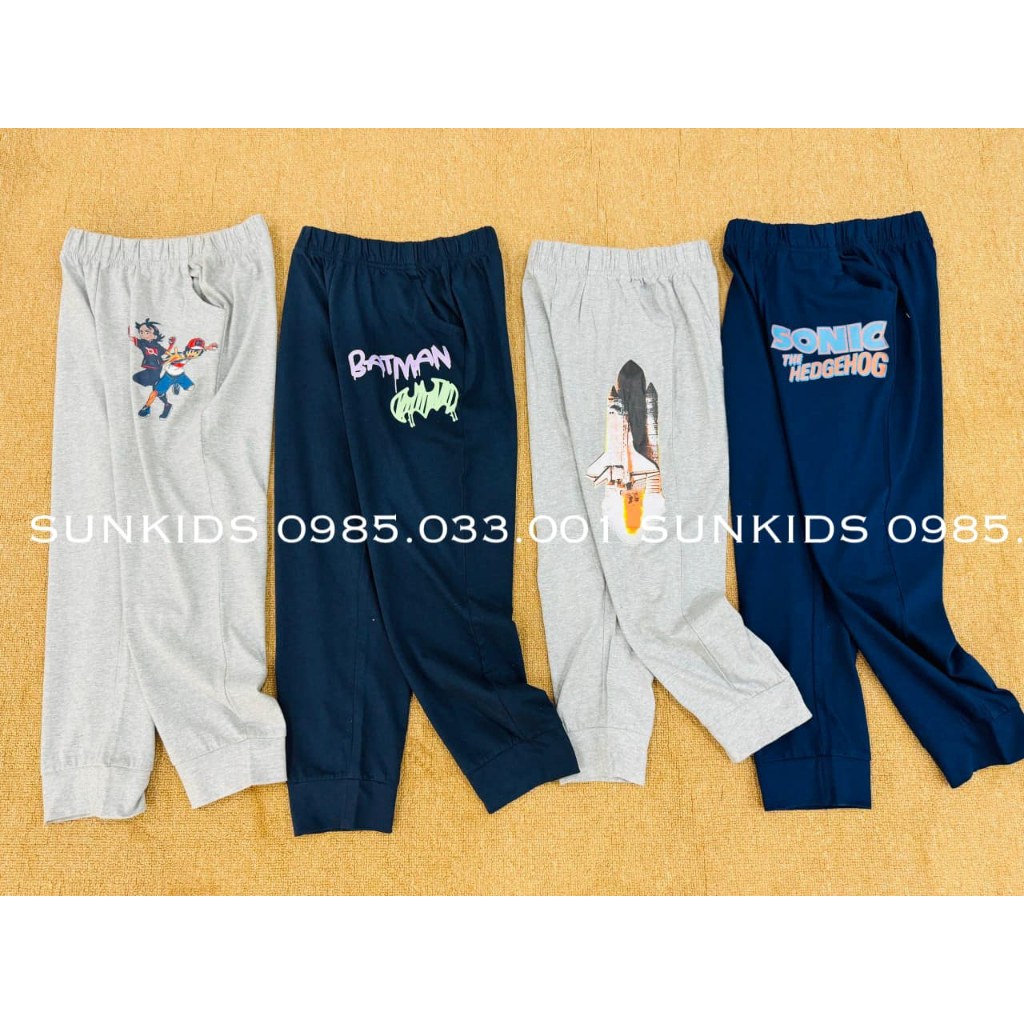 Quần thu đông cotton vải dư 2 màu xanh than và ghi