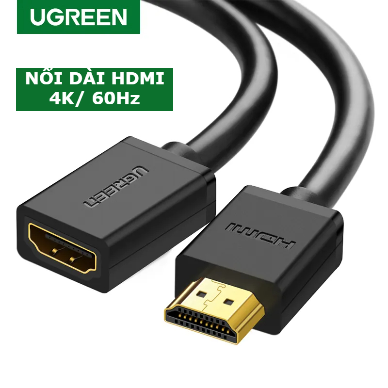 Dây nối dài HDMI 4k 60HZ với chiều dài nhỏ hơn 3m, 1080 60hz với chiều dài 5m, không nhiễu, bảo hành 12 tháng