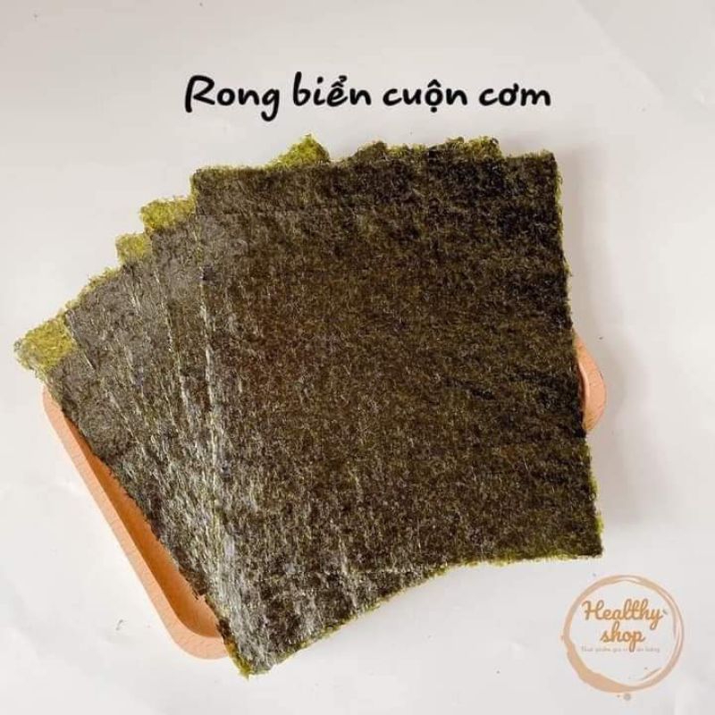 Combo 3 gói rong biển cuộn cơm hàn quốc gói 10 lá dai ngon
