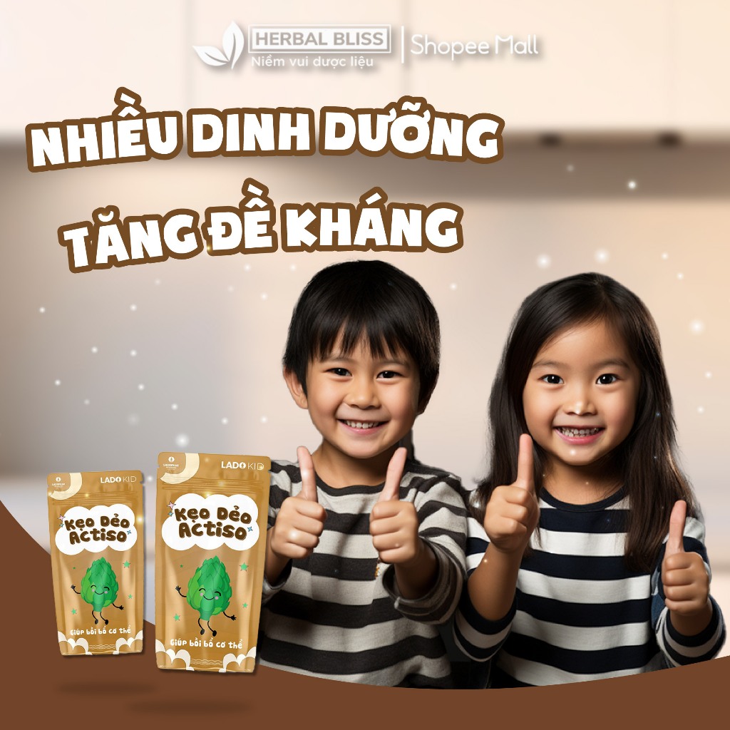 LADO KID KẸO DẺO ACTISÔ TÚI ZIP 40G