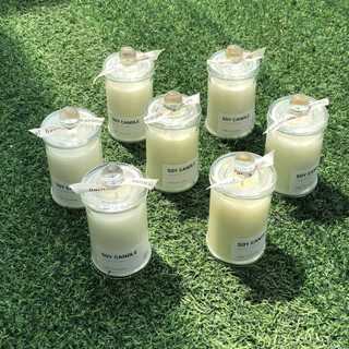 Nến thơm handmade làm từ sáp đậu nành 100% tự nhiên_Handmade Soy candle with High quality Fragrance oils from Korea