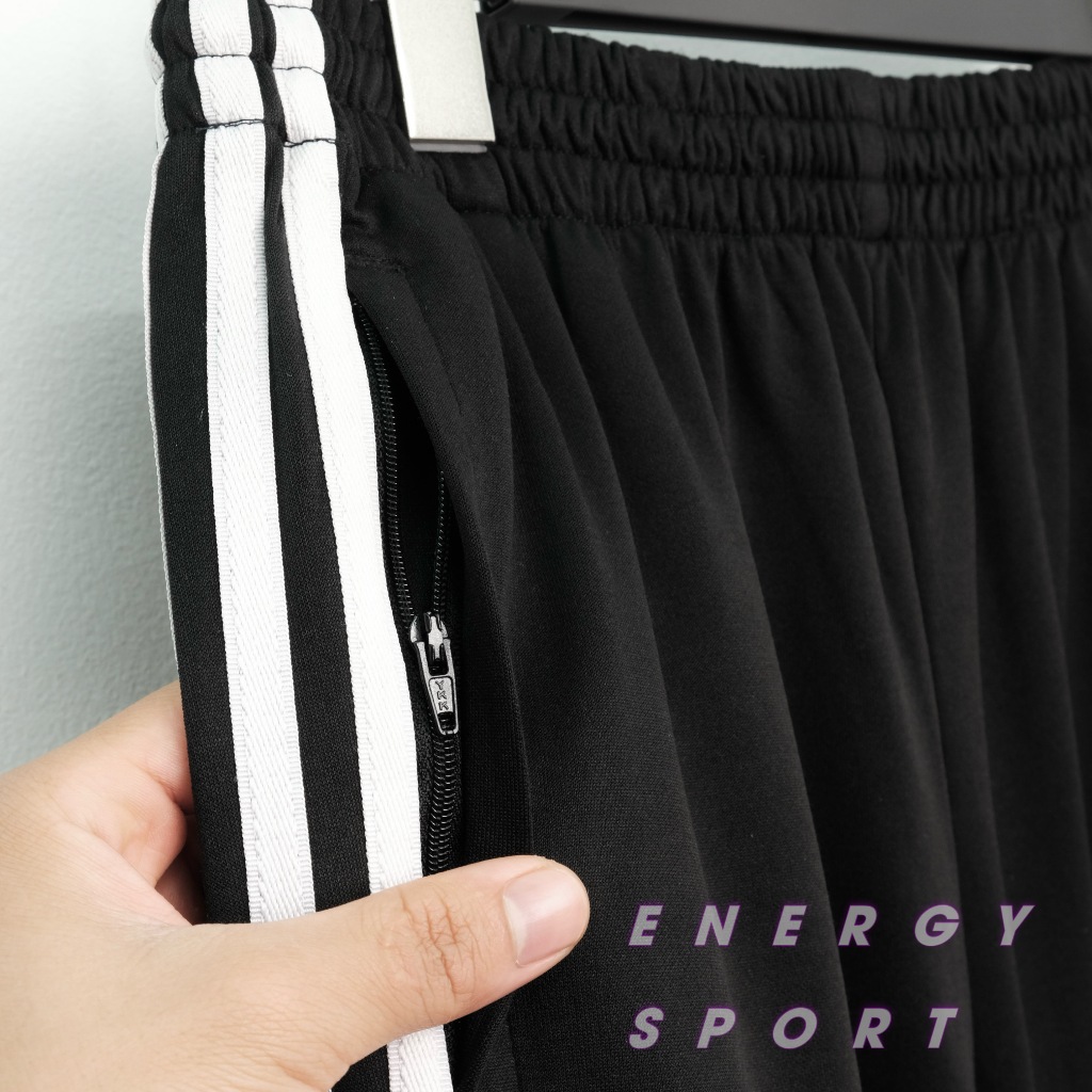 Quần Jogger Thể Thao Unisex Nam Nữ Adidas Adicolor Classics SST Track Pant - Màu Đen