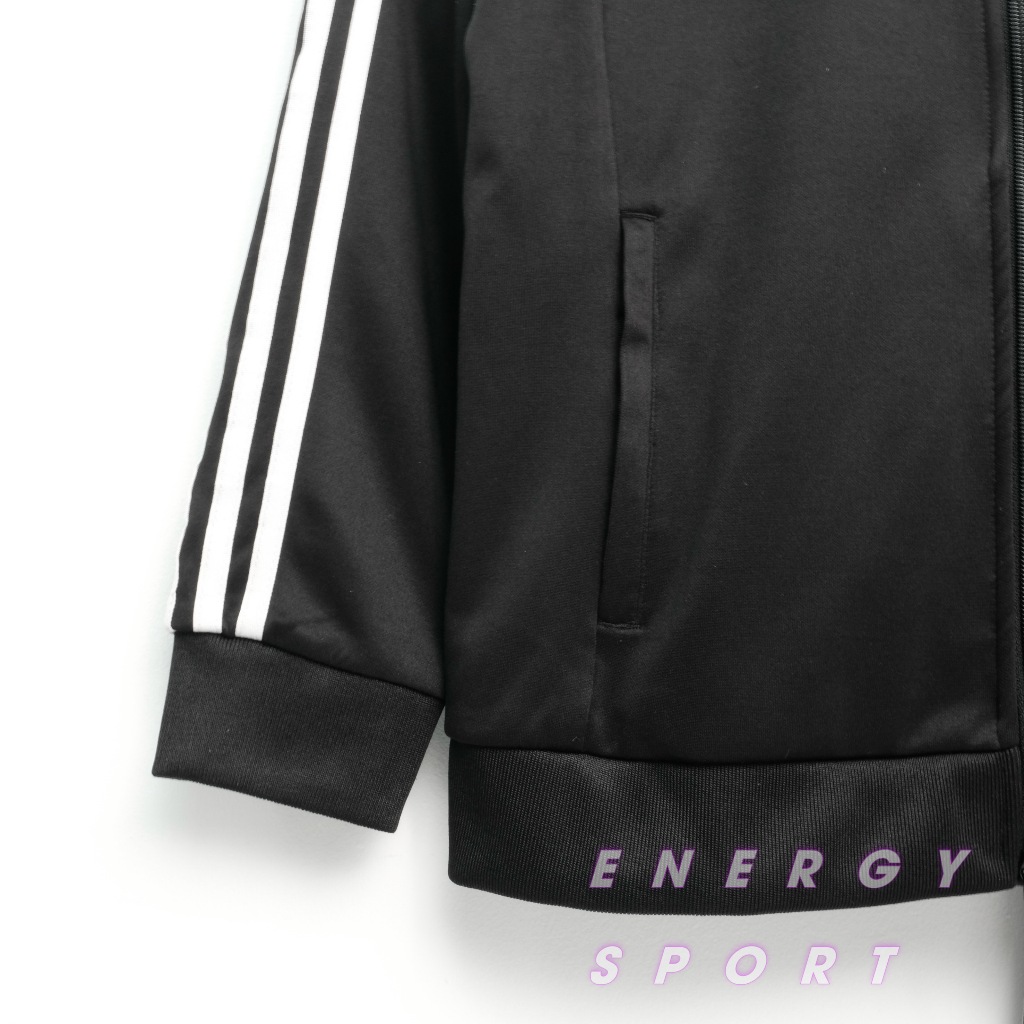 Bộ Quần Áo Thể Thao Unisex Nam Nữ Adidas Adicolor Classic Primeblue SST Track - Màu Đen