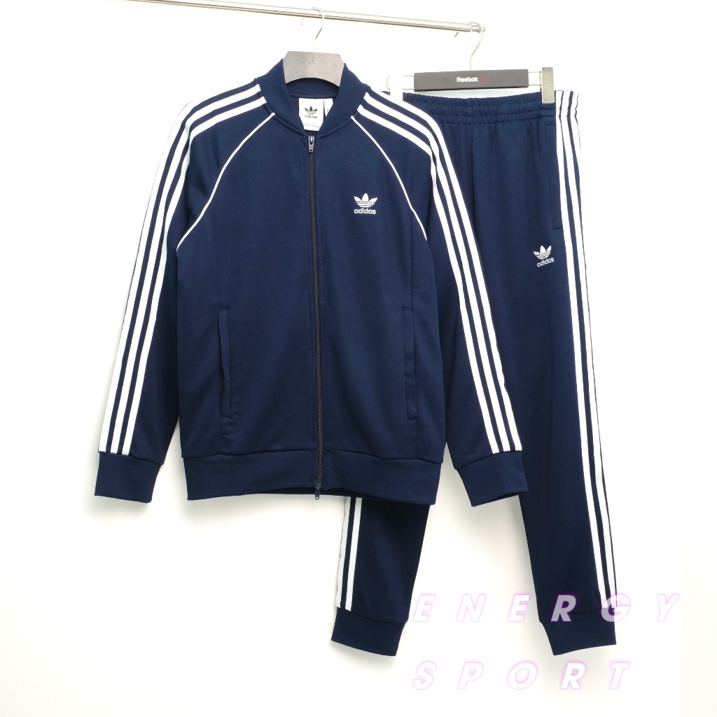 Áo Khoác Thể Thao Unisex Adidas Adicolor Classic Primeblue SST Track Jacket - HK7340 - Màu Xanh Navy