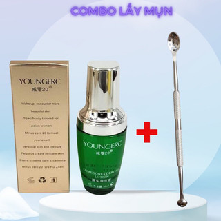 Bộ lấy mụn cực sạch, Thìa cạo mụn, que cà mụn cực sạch