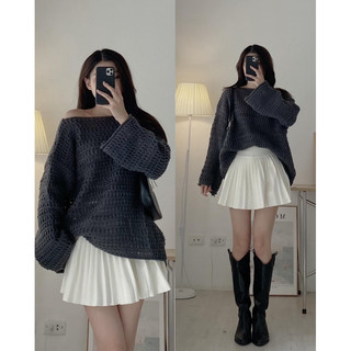(có bán sỉ, hoả tốc, ảnh thật) 𝐧𝐞𝐰 𝐢𝐧 - ÁO LEN GÂN 💚🖤🩷🤍🤎 ảnh thật