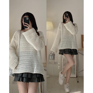 (có bán sỉ, hoả tốc, ảnh thật) 𝐧𝐞𝐰 𝐢𝐧 - ÁO LEN GÂN 💚🖤🩷🤍🤎 ảnh thật