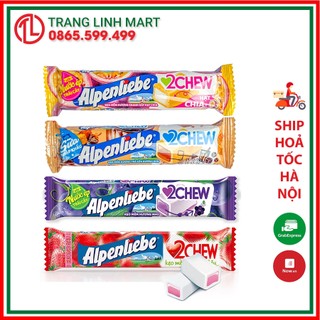 Kẹo mềm Alpenliebe 2chew 24,5g hương dâu nho