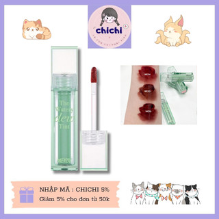 Son tint lì, lâu trôi cho đôi môi ẩm mịn merzy the watery dew tint 4g
