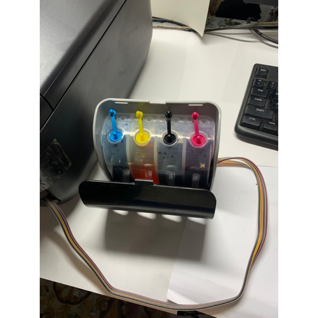 Máy in màu đa năng Canon MX397 Scan,Copy,Fax - có lắp bộ tiếp mực ngoài