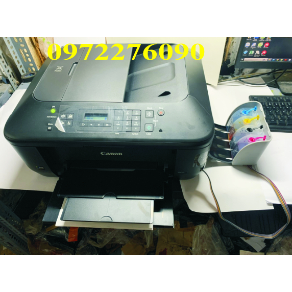 Máy in màu đa năng Canon MX397 Scan,Copy,Fax - có lắp bộ tiếp mực ngoài