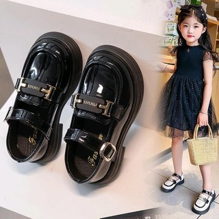 giày búp bê bé gái - giày bệt UUU mã A4 hàng quảng châu chất liệu da bóng đi Lên chân rất êm
