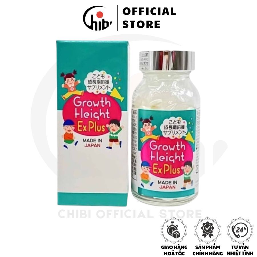 Viên uống hỗ trợ tăng chiều cao cho bé Growth Height EX Plus Nhật Bản - Lọ 300 viên