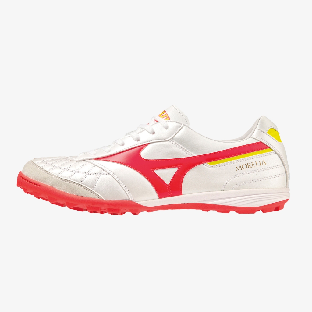 Giày đá bóng sân cỏ nhân tạo Mizuno Morelia Sala Elite TF, da thật Kangaroo, giảm chấn, mềm nhẹ, êm chân, chính hãng
