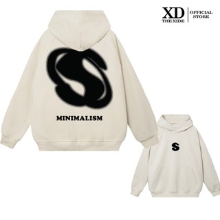 Áo Hoodie nỉ The Xide in hình chữ S form unisex nam nữ chất nỉ bông dày dặn