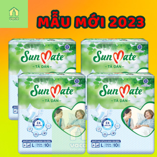Combo 4 gói tã dán người lớn SunMate size L10 miếng