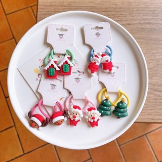 Cột tóc kẹp tóc noel phụ kiện giáng sinh cho bé DTONLINE