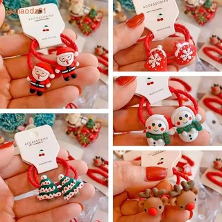 Cột tóc kẹp tóc noel phụ kiện giáng sinh cho bé DTONLINE