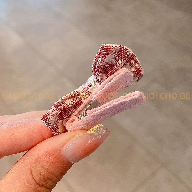 Kẹp tóc cho bé gái 15 chi tiết NEMO STORE đẹp dễ thương, họa tiết hoạt hình
