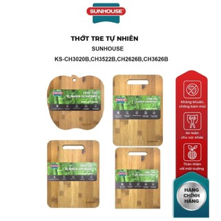 Thớt tre tự nhiên SUNHOUSE KS-CH3626B/ CH2626B/ CH3020B/ CH3522B